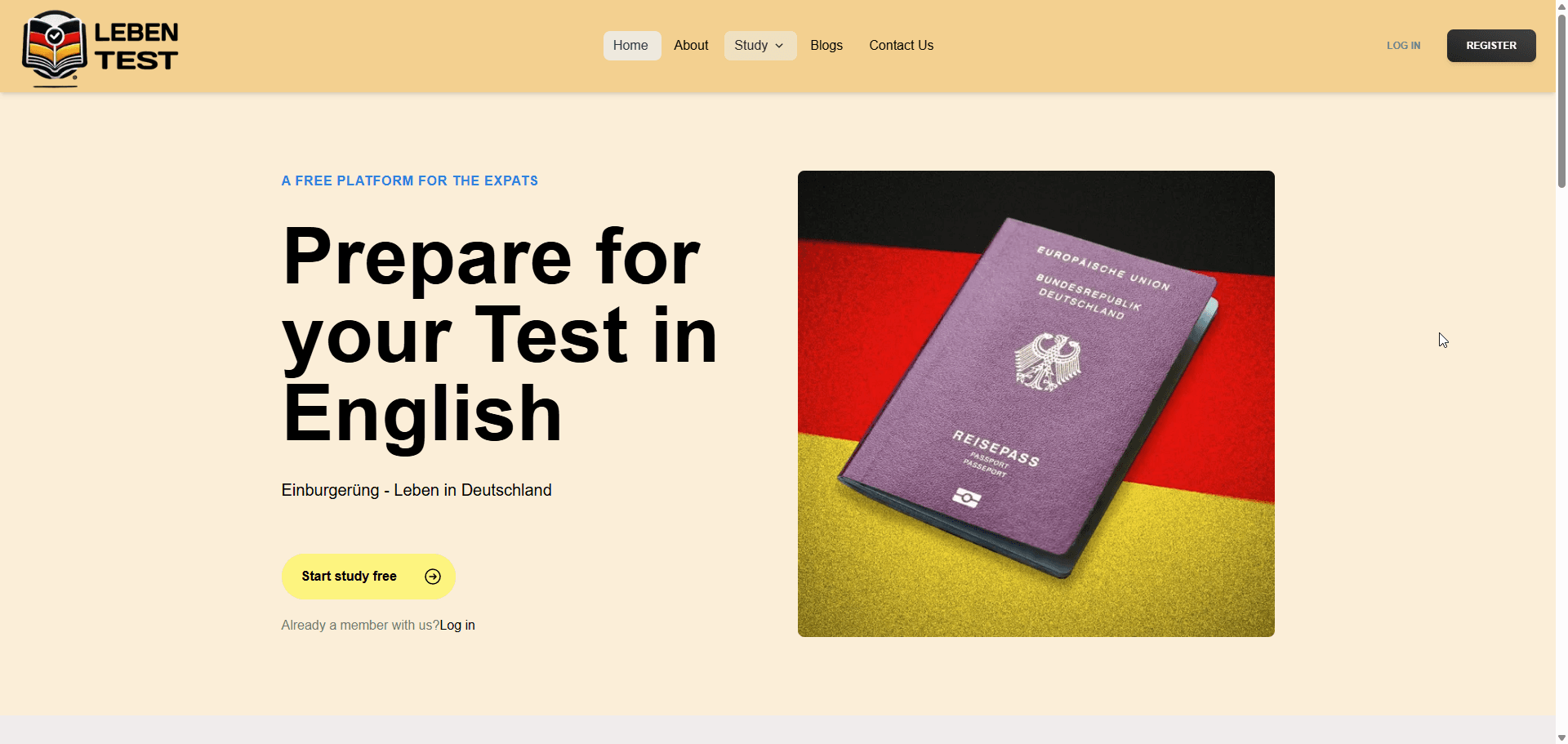 Leben in Deutschland App (lebentest.de)